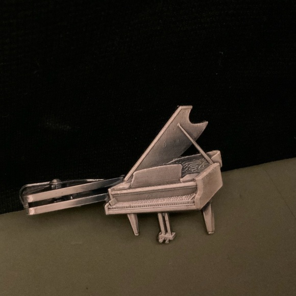 UNIQUE GRAND PIANO TIE CLIP & Miniature Display. - Picture 8 of 10